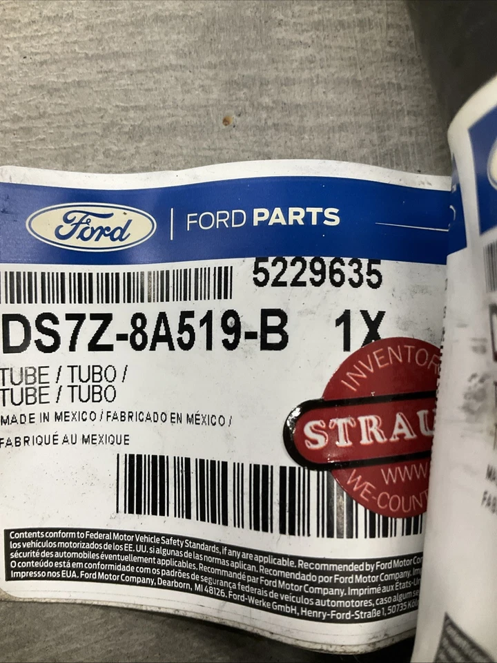 Mangueira de líquido de arrefecimento do motor Ford Lincoln 2013-2020 Fusion MKZ C-Max DS7Z-8A519-B genuína - Imagem 2 de 2