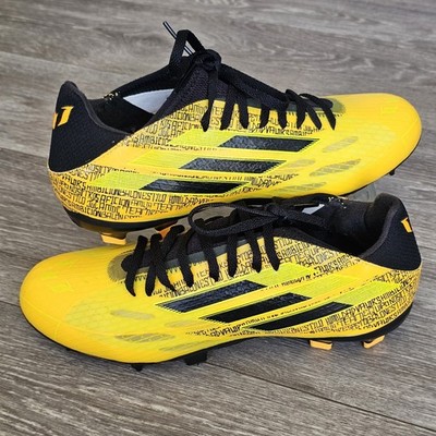 Adidas X Speedflow Messi.3 FG Soccer Cleats Yellow Black Size 7 GW7419