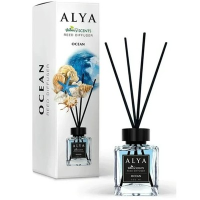 Alya Nature s Scented Reed Diffuser Ocean 3.4 Fl.Oz. 100 Ml