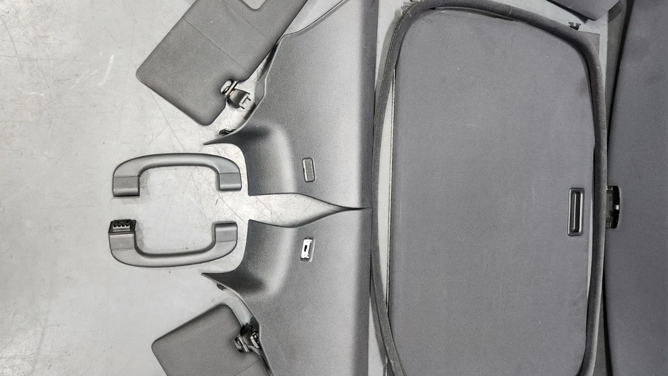 ✅ 08-13 OEM BMW E82 135 cupé techo negro pilares viseras juego de molduras Foto 4 de 4