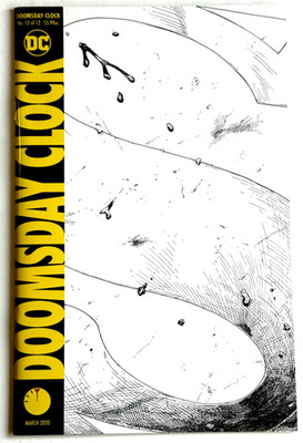 DOOMSDAY CLOCK #12 GARY FRANK 2ND PRINT SKETCH VARIANT 2020 DC COMICS NM
