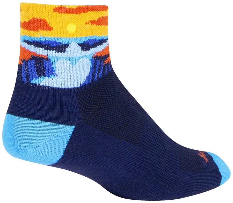 SockGuy Classic Socks Crew Socks Large XL Bluffs 3190₽