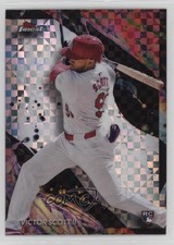 2024 Topps Finest Uncommon Checkerboard Refractor Victor Scott II #174 1i72