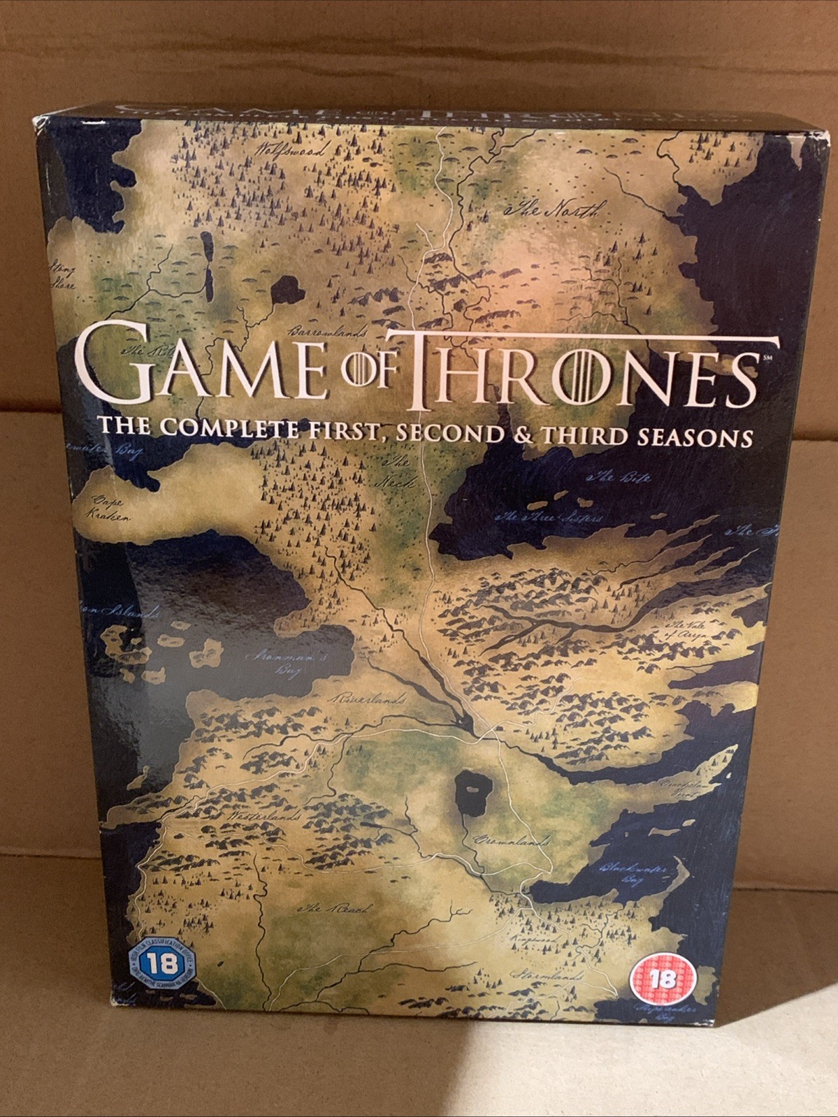 Game of Thrones: The Complete First, Second & Third Series/Seasons 1-3 DVD
