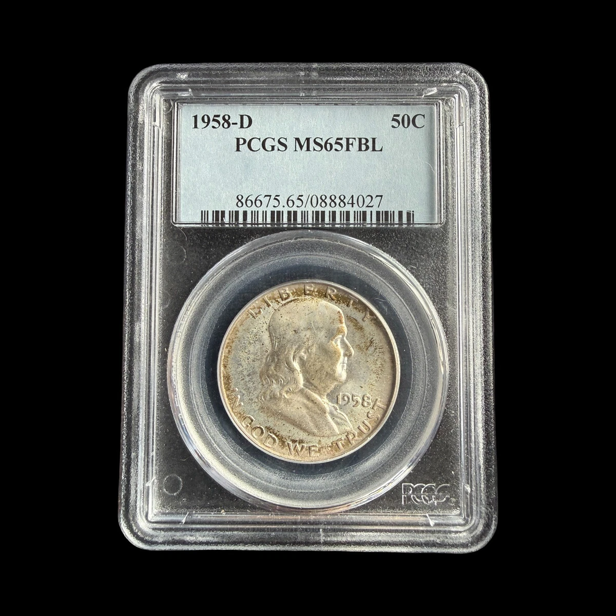 MS 65 Graded 1958 Franklin Half Dollars (1948-1963) for sale | eBay