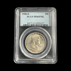 1958-D Franklin Silver Half Dollar 50C - PCGS MS65 FBL - 0357