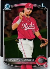 2025 Bowman #BCP-18 Ichiro Cano Hernandez Chrome Prospects