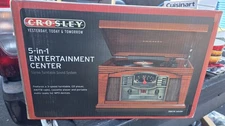 Crosley CR42С-PA Lancaster Entertainment Center Bluetooth Record Player