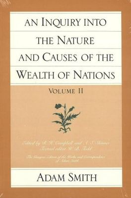 #ad An Inquiry Into the Nature and Causes of the Wealth of Nations Vol 2 $7.07