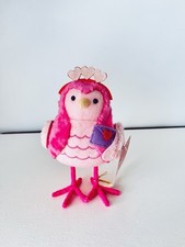 Target Spritz Valentine  s Day 2025 Pink Fabric Bird Toots W/ Headband Flamingo