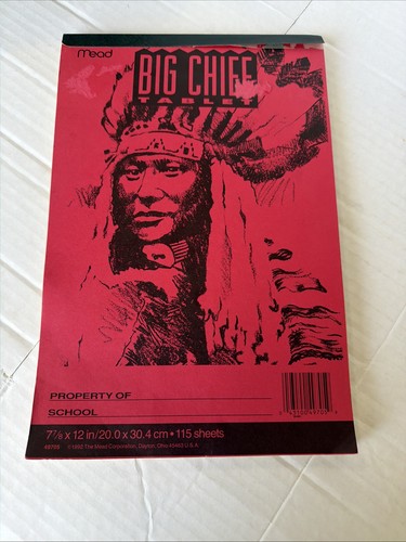 Vintage 1992 Mead Big Chief Tablet - Never Used
