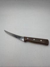 Victorinox 5.6606.15-X1 6" Narrow Semi-Stiff Curved Boning Knife w/ wood Handle