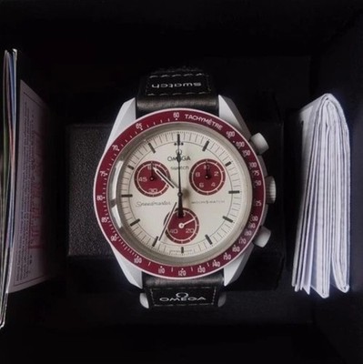 New OMEGA x Swatch MoonSwatch Mission to PLUTO Moon Watch -With