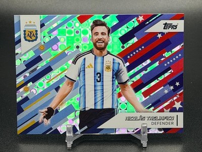2026 Topps Argentina Team Set NICOLAS TAGLIAFICO #32 Toast the Host Halo Foil