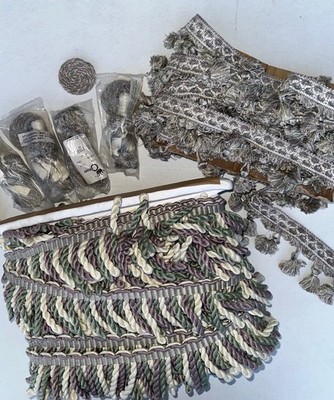 Conso EMPRESS Tassel Fringe, Braid Trim, Tassels Fabric / Upholstery