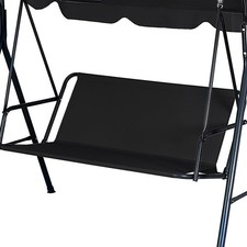 NSdawali Swing Seat Replacement Covers Outdoor Patio Swing 3 Seater 600D