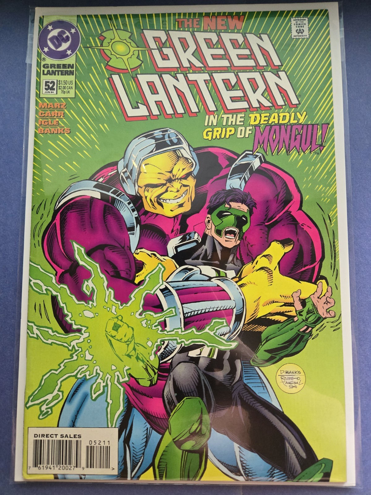 DC COMICS - GREEN LANTERN - VOLUME 3 - # 52 - JUN 1994 - MODERN AGE