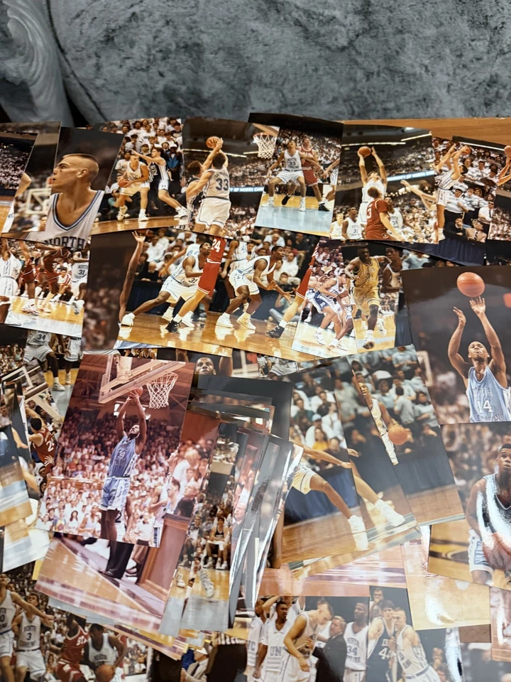 Imágenes instantáneas reales UNC Tar Heels baloncesto 1993 campeón nacional 137 de ellos Foto 4 de 4