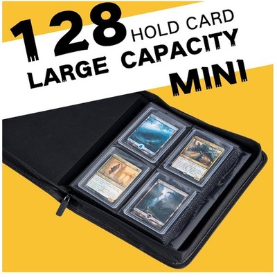 Card Storage Binder, Holds 128+ Toploaders