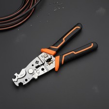 Multifunktions-Abisolierzange dickes Design Kabelzange mit Druckfunktion