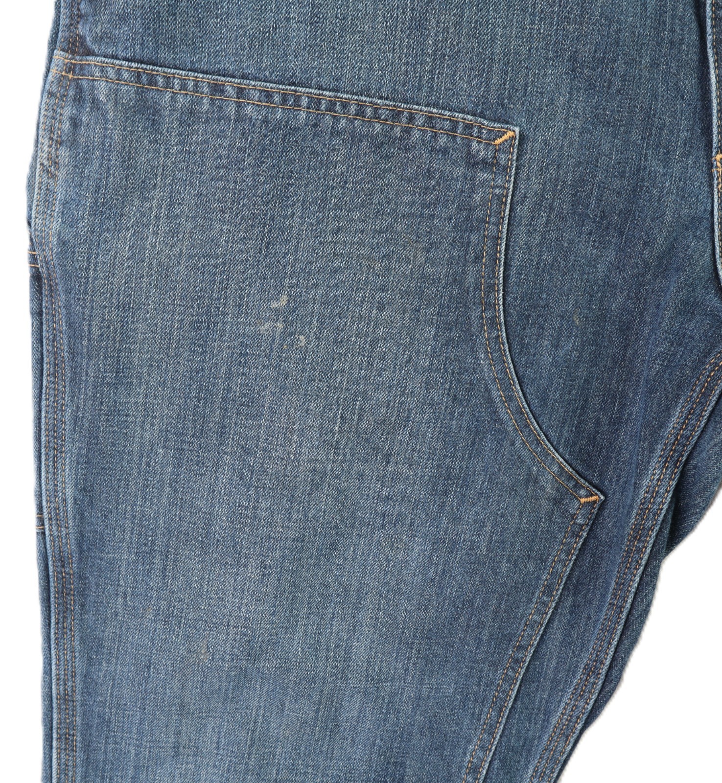 CARHARTT 103328 US Mens 42 x 32 Blue Double Knee Holter Denim Logger Jeans Pants thumbnail 5