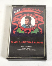 Elvis Presley Christmas Album Cassette Tape 1985 RCA Vintage