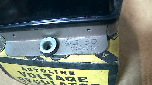 Voltage Regulator for 1955 Packard w/ AutoLite 12v VRX4003C factory rebuilt - Picture 3 of 4