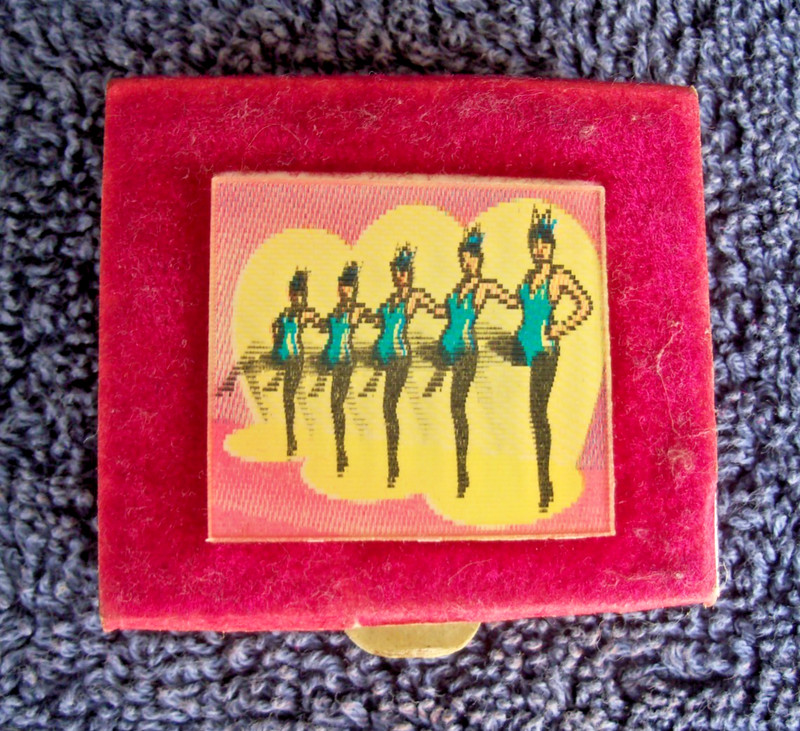 Chorus Line Rockettes Vintage Lenticular Matchbox Rockettes With Matches