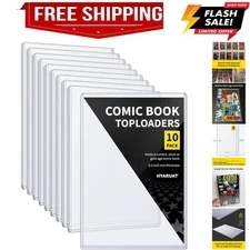 Comic Book Top Loaders - Protector Hard Case Sleeve, Toploader Holder for Sil...