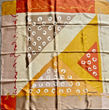 Schal/Quadratisch/Shawl★SONIA RYKIEL aus 100% Seide - 38g★Silk SCARF schal