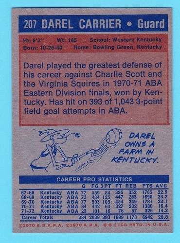 1972-73 TOPPS BASKETBALL CARD SINGLES COMPLETE YOUR SET U-PICK UPDATED 8/28 - Picture 308 of 351