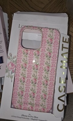 LoveShackFancy   Case-Mate Blooming Heirloom iPhone 16 Pro max Case 