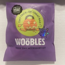 The Woobles Teeny Tiny Trick-Or-Treat Bag Crochet Accessory Kit
