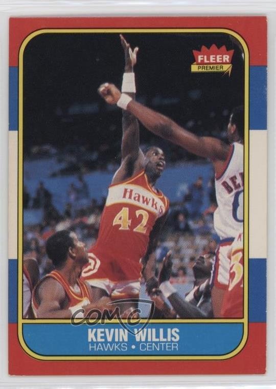 1986-87 Fleer Kevin Willis #126 1k7d