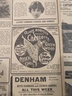 JAN 1919 NEWSPAPER PAGE #1272- VAUDEVILLE & MOVIE ADS- SESSUE HAYAKAWA- 6 PAGES — photo 10