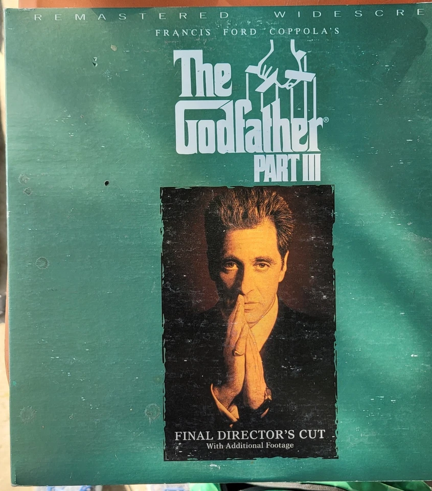 Godfather Set With Aladdin,Fifth Element, GoldenEye,And Alien Laser Disc Movies - Image 3 of 4