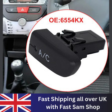 A/C Air Condition Switch Button 6554KX For Peugeot 107 Toyota Agyo Citroen C1