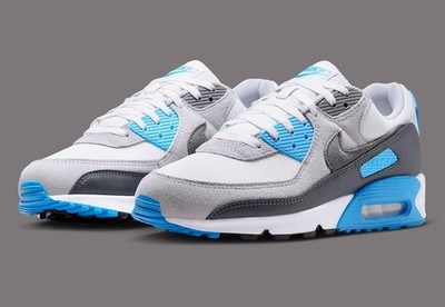 Nike Air Max 90 Shoes Platinum Tint Iron Grey DM0029-019 Men's