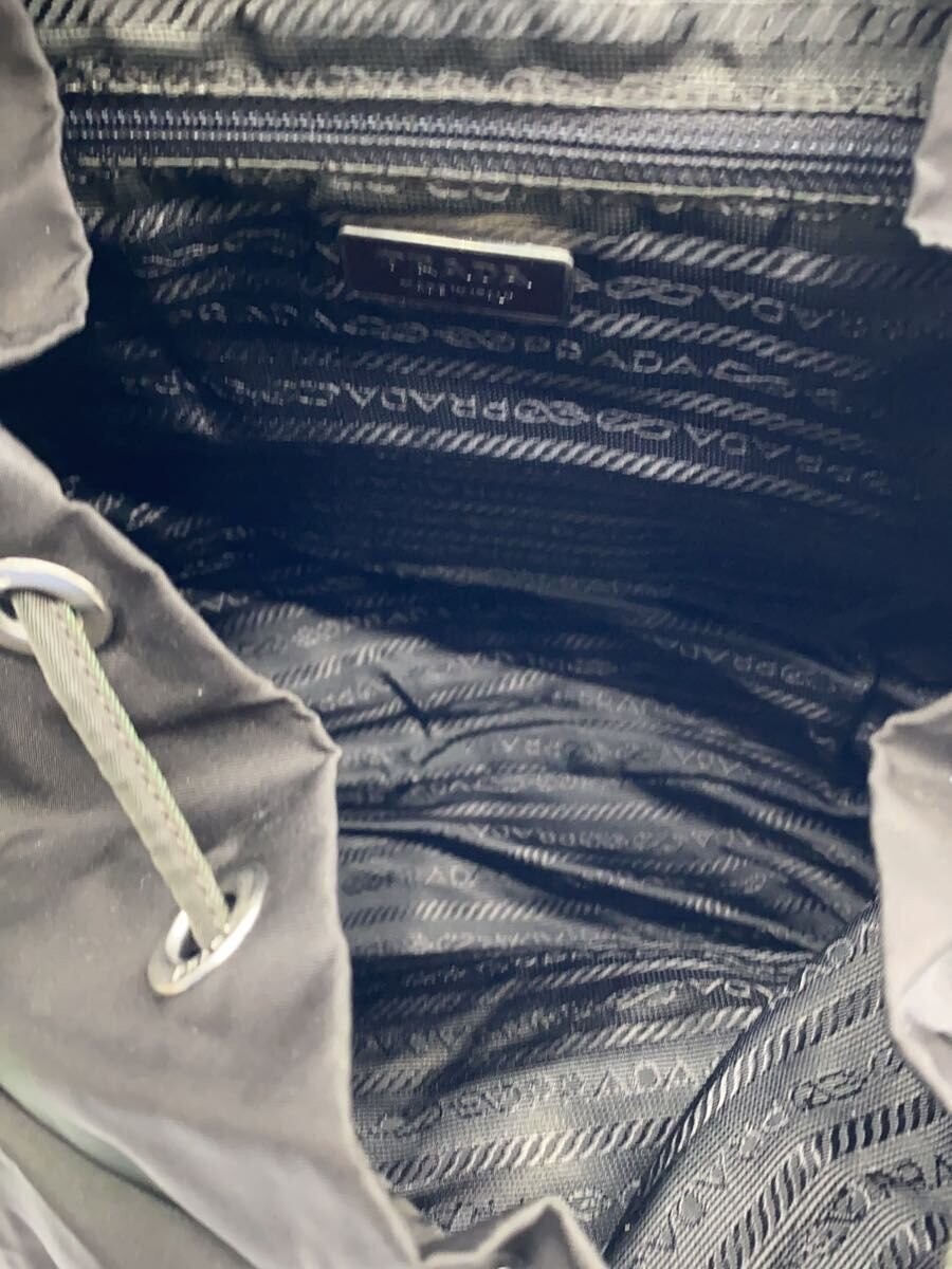 PRADA Backpack Nylon KHK Solid - image 6