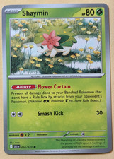 Shaymincute Pokemon Card Botanical Garden Gallerygen Iv Sinnoh Collection