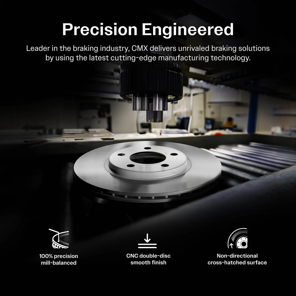 Stock OE Brake Rotors Kit for Hyundai Equus 2012-2016 oe0J Daily Driver Aftermar - Image 4 of 4