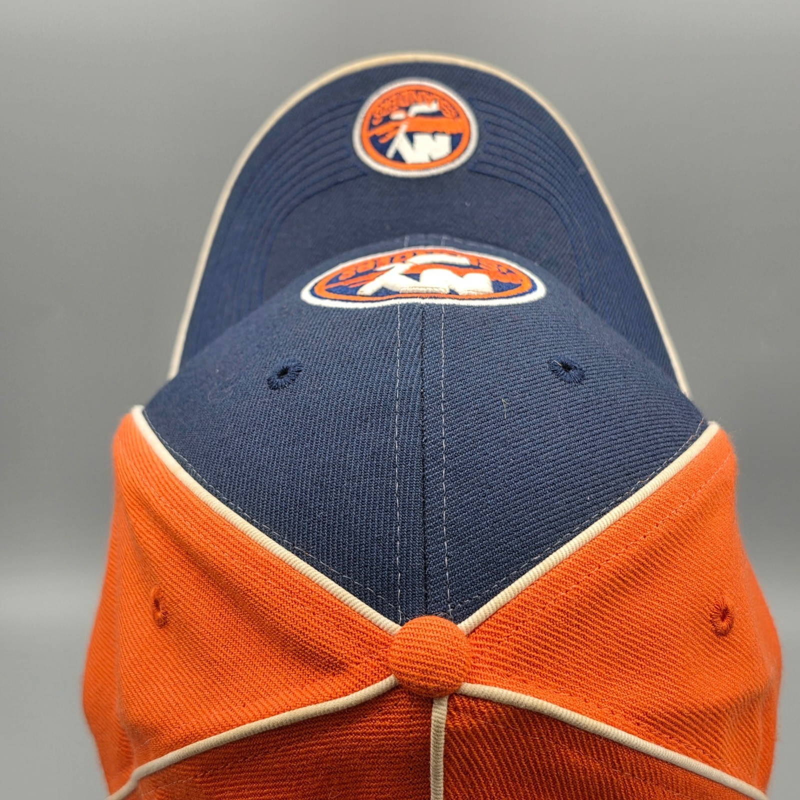 Drew Pearson Hat Mens OSFA Orange New York Islanders NHL Baseball Cap Hockey Fan image 4