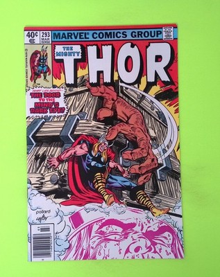 Thor #293 Vol. 1 1980 Marvel Comics 1st App Newsstand We Combine Ship RY71-216