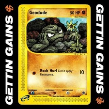 Geodude - 110/165 - Common - Expedition Base Set - Pokemon Card - LP on eBay