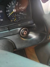 NEW Genuine Mercedes Ignition Switch Chrome Bezel Ring +Seal W123 R107 W116 300D