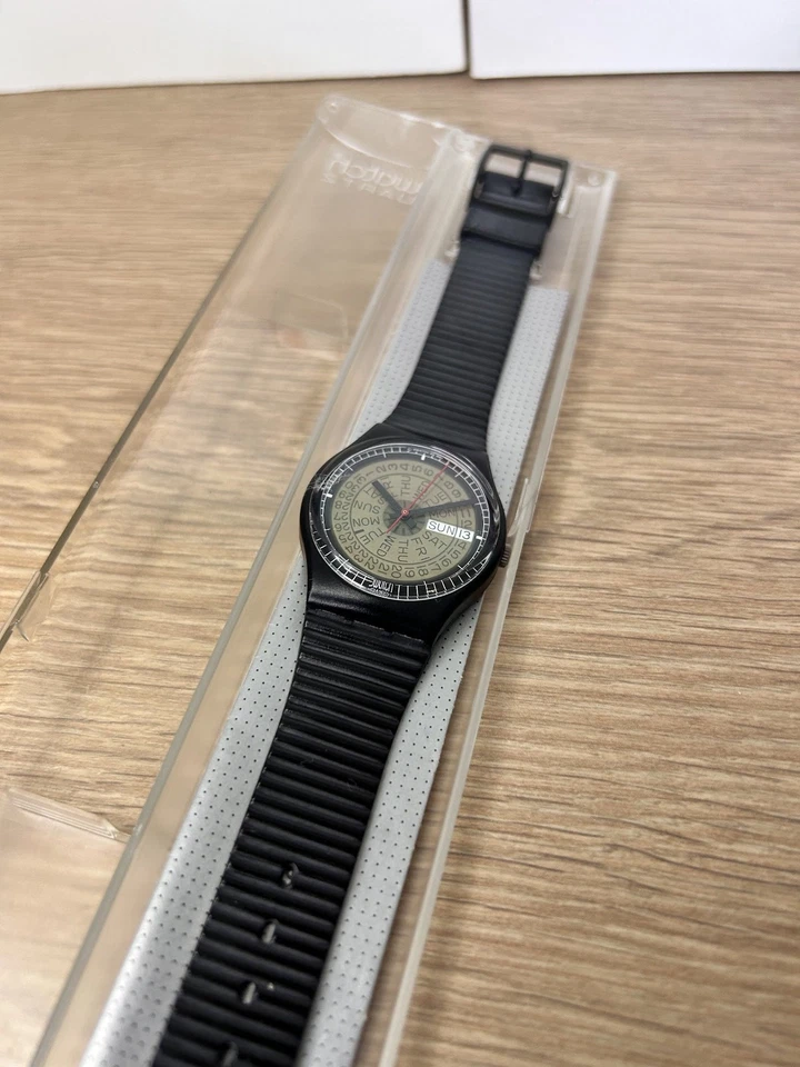 Swatch Gent - Tickertape (GB713) - 1988 - Immagine 4 di 4