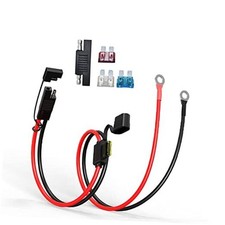 SAE to O Ring Terminal Harness,12AWG SAE Battery 2FT SAE to O Terminal