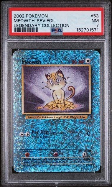 Meowth 53/110 Legendary Collection Reverse Holo for sale online | eBay