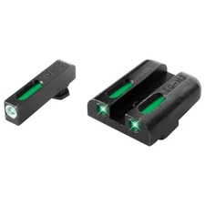 TRUGLO TFX Tritium Night Sights Fits Glock 17-39 Low Set Steel Green Front Rear