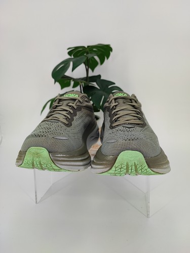 Zapatos para correr Hoka One One Bondi 8 verdes para mujer talla 9,5B EE. UU. - Imagen 2 de 10